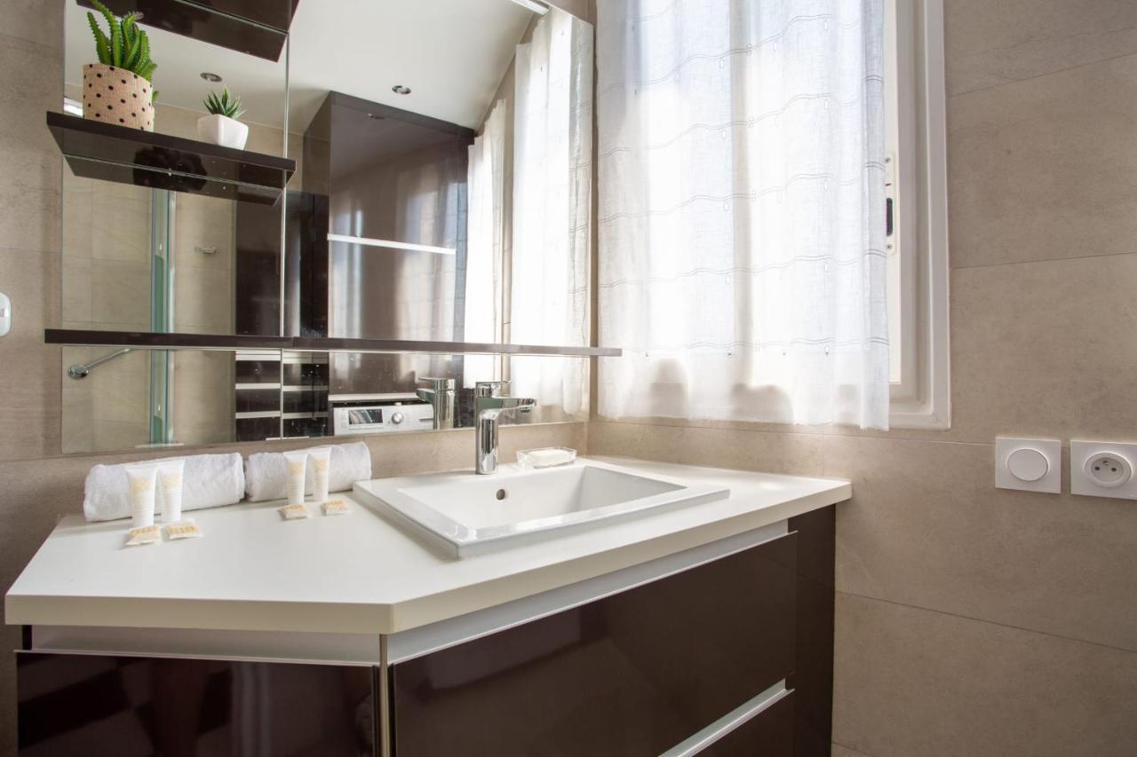 Apartment T2 Air-Conditioned Sea View Saint-Laurent-du-Var Luaran gambar