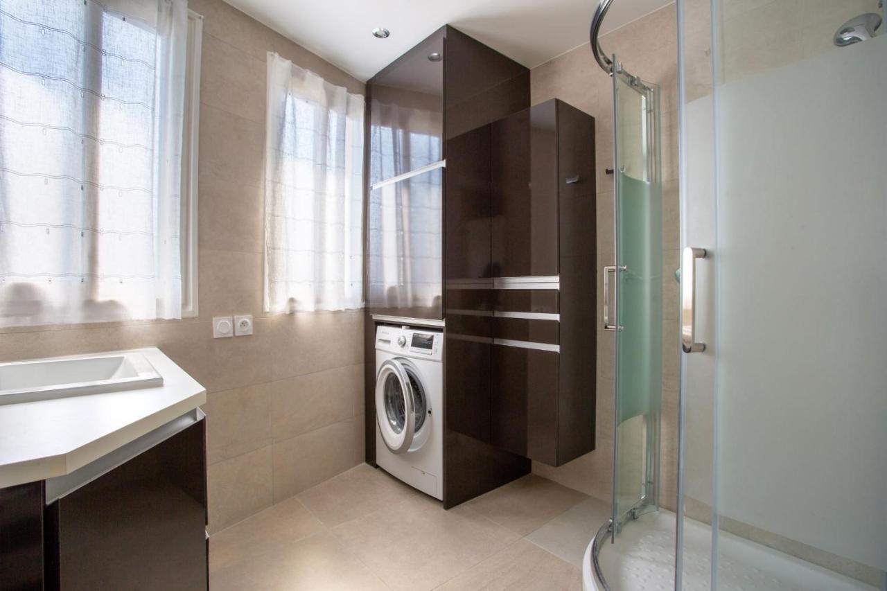 Apartment T2 Air-Conditioned Sea View Saint-Laurent-du-Var Luaran gambar