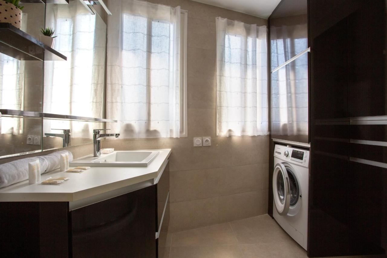 Apartment T2 Air-Conditioned Sea View Saint-Laurent-du-Var Luaran gambar